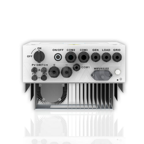 Inverter Ibrido Monofase LV Deye 6kW WiFi CEI 0-21 Bianco IP65