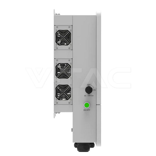 Inverter Ibrido Monofase LV Deye 10kW WiFi senza CEI 0-21 Bianco IP65