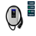 Daze Wallbox Dazebox Home T 7.4kW Monofase 32A con Schermo, RFID e Cavo Tipo 2 5m